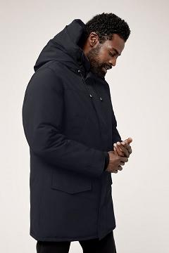 Chamarras Canada Goose Hombre Outlet - Langford Abrigos Azul Marino ZY7065921
